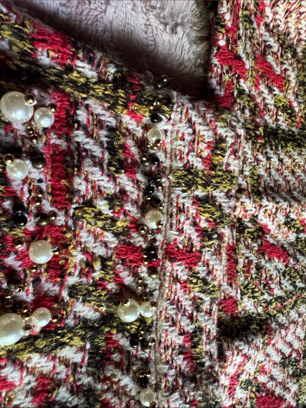 Zara multicolor bouclé